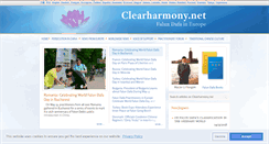Desktop Screenshot of en.clearharmony.net