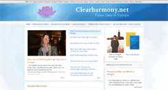 Desktop Screenshot of de.clearharmony.net