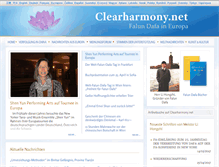 Tablet Screenshot of de.clearharmony.net