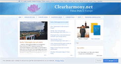 Desktop Screenshot of no.clearharmony.net