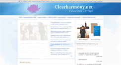 Desktop Screenshot of cz.clearharmony.net