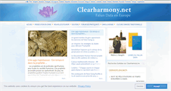 Desktop Screenshot of http.www.fr.clearharmony.net
