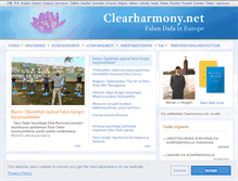 Tablet Screenshot of fi.clearharmony.net