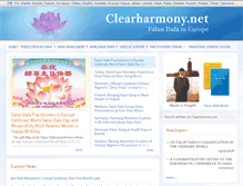 Tablet Screenshot of clearharmony.net